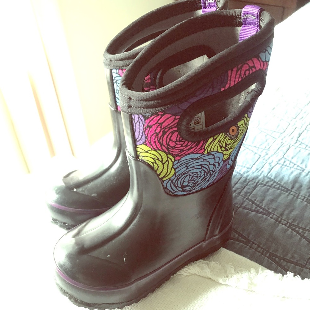 BOGS little girl rain/snow boot